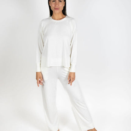 Cannes pinstripe long set