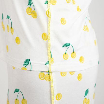 Jolene long printed pajama set