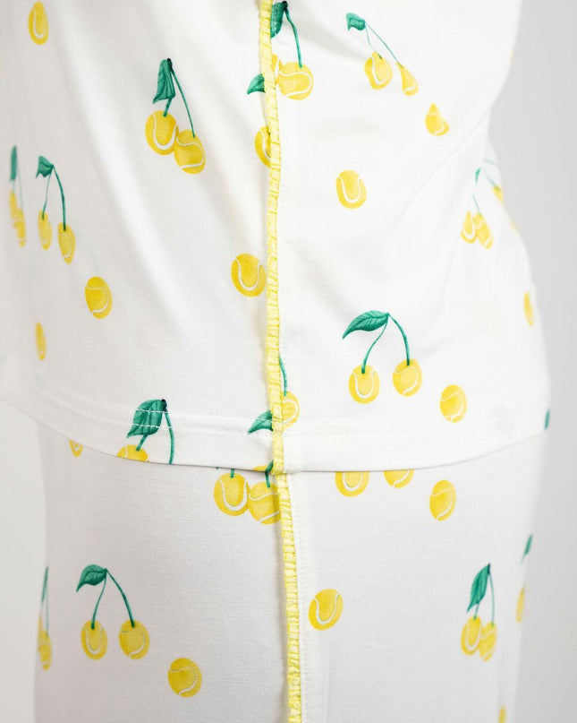 Jolene long printed pajama set