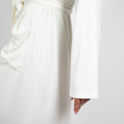Cannes pinstripe robe
