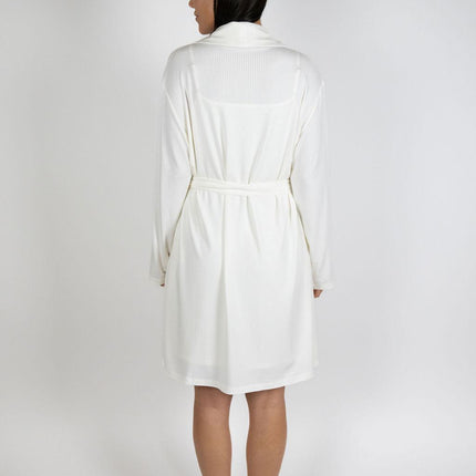 Cannes pinstripe robe