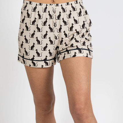 Jolene short printed pajama set