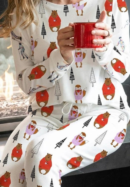 Cozy long pajama set