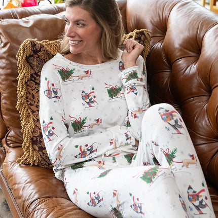 Cozy long pajama set
