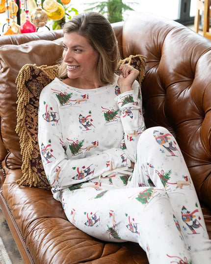 Cozy long pajama set