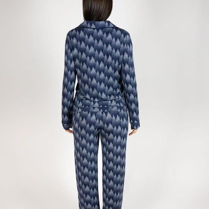 Grace long printed pajama set