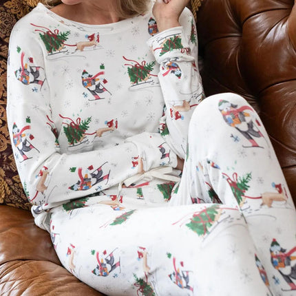 Cozy long pajama set