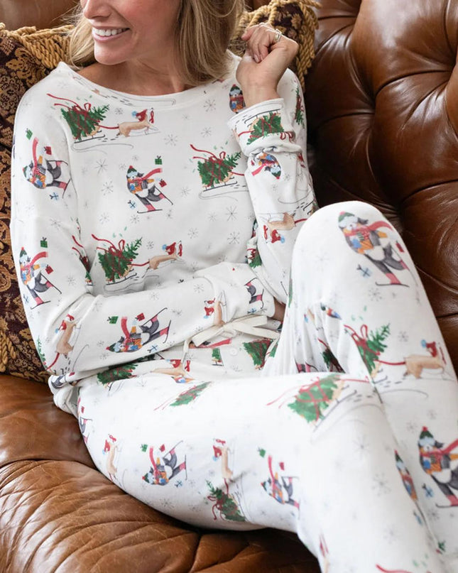 Cozy long pajama set