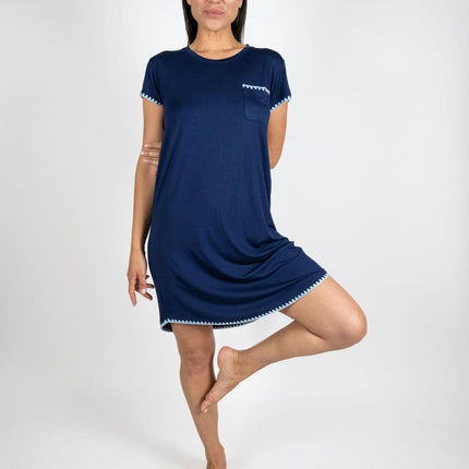 Cute stitching dress