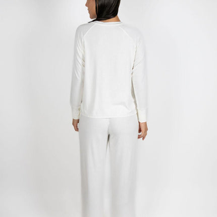 Cannes pinstripe long set