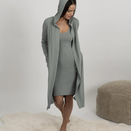 Ribbed tank dress