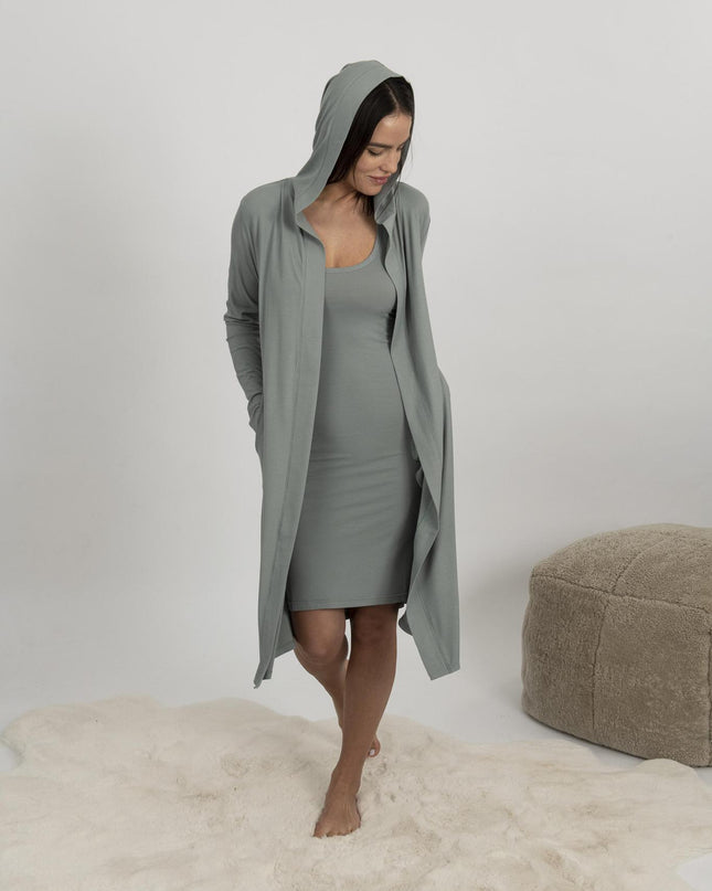 Ribbed tank dress