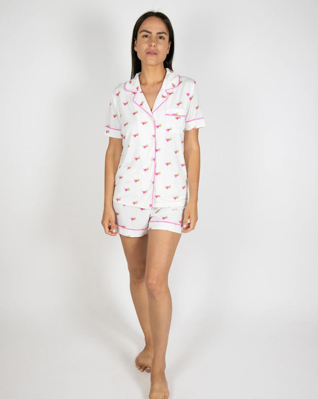 Jolene short printed pajama set