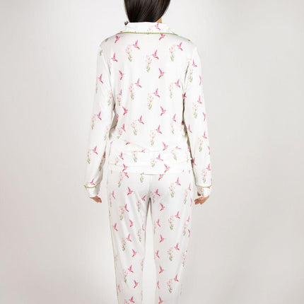 Jolene long printed pajama set