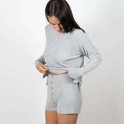 Ribbed shorts