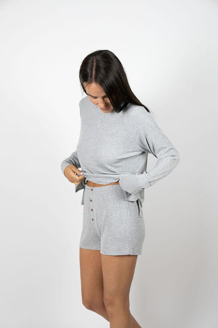 Ribbed shorts