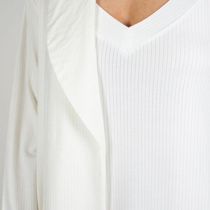 Cannes pinstripe chemise