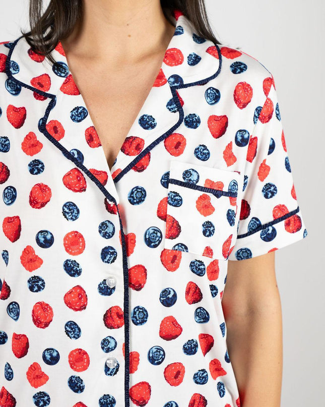 Jolene short printed pajama set