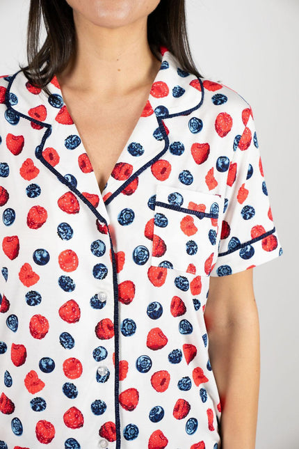 Jolene short printed pajama set