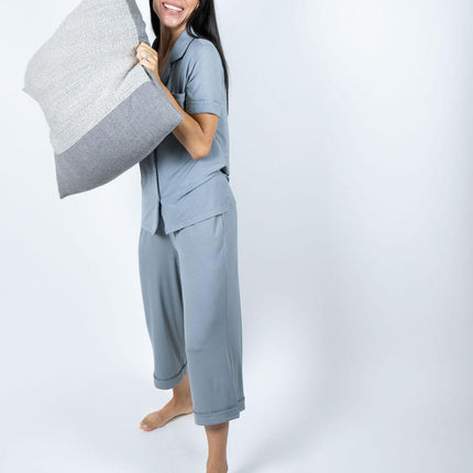 Jolene cropped pajama set