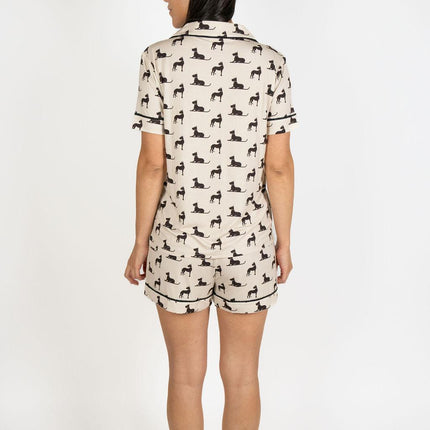 Jolene short printed pajama set