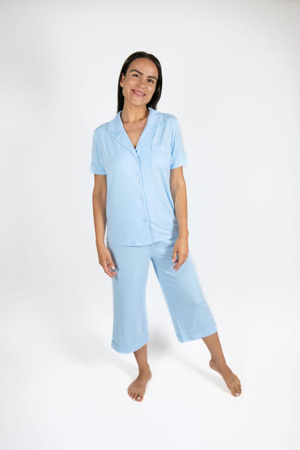 Jolene cropped pajama set