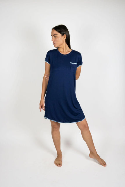 Cute stitching dress