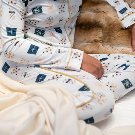 Jolene long printed pajama set