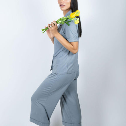 Jolene cropped pajama set