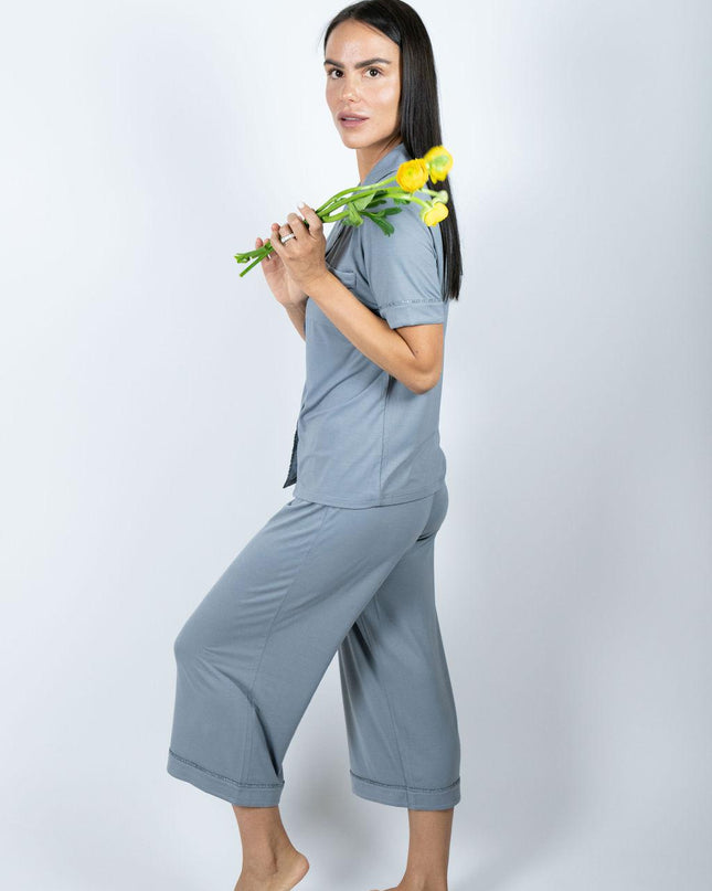 Jolene cropped pajama set