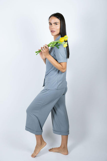 Jolene cropped pajama set
