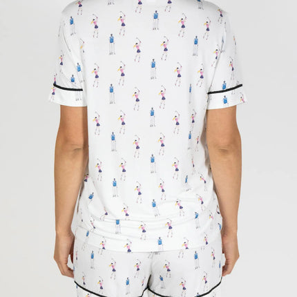 Jolene short printed pajama set