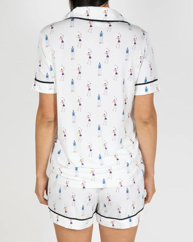 Jolene short printed pajama set