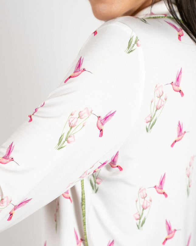 Jolene long printed pajama set