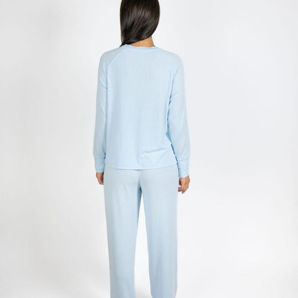 Cannes pinstripe long set