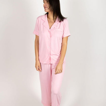Jolene cropped pajama set