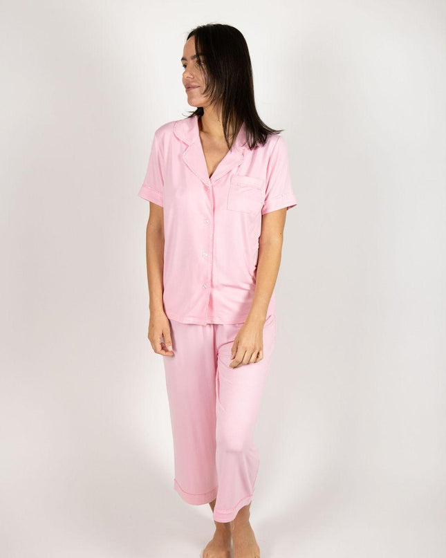 Jolene cropped pajama set
