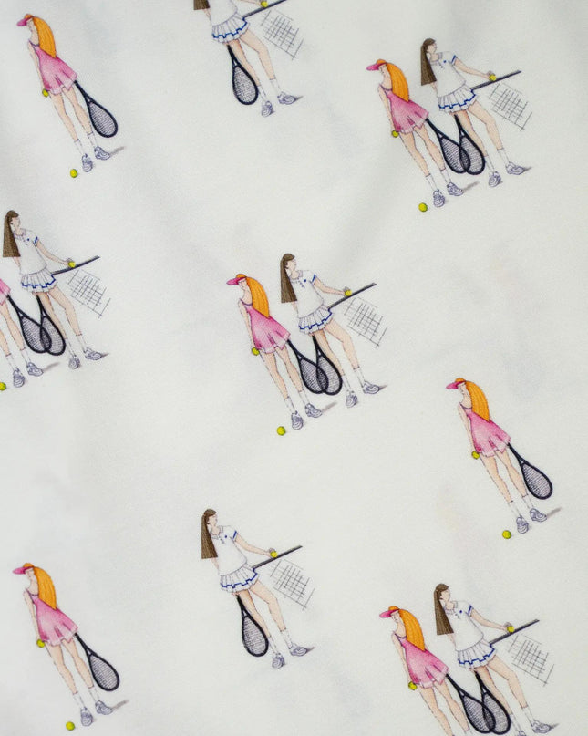 Jolene long printed pajama set