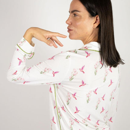Jolene long printed pajama set