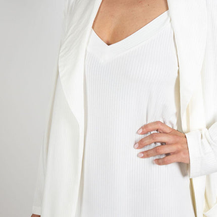 Cannes pinstripe chemise