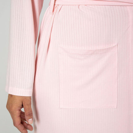 Cannes pinstripe robe